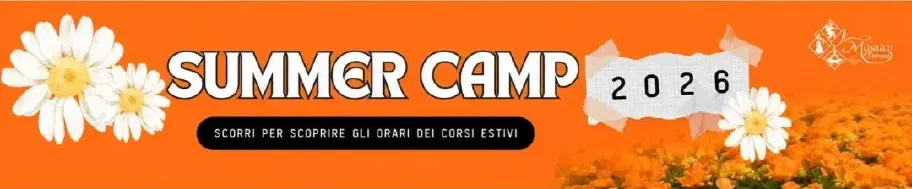 Corsi di danza estivi al Mosaico Danza